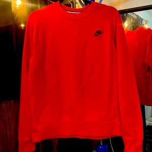 Nike Crewneck- RED-medium